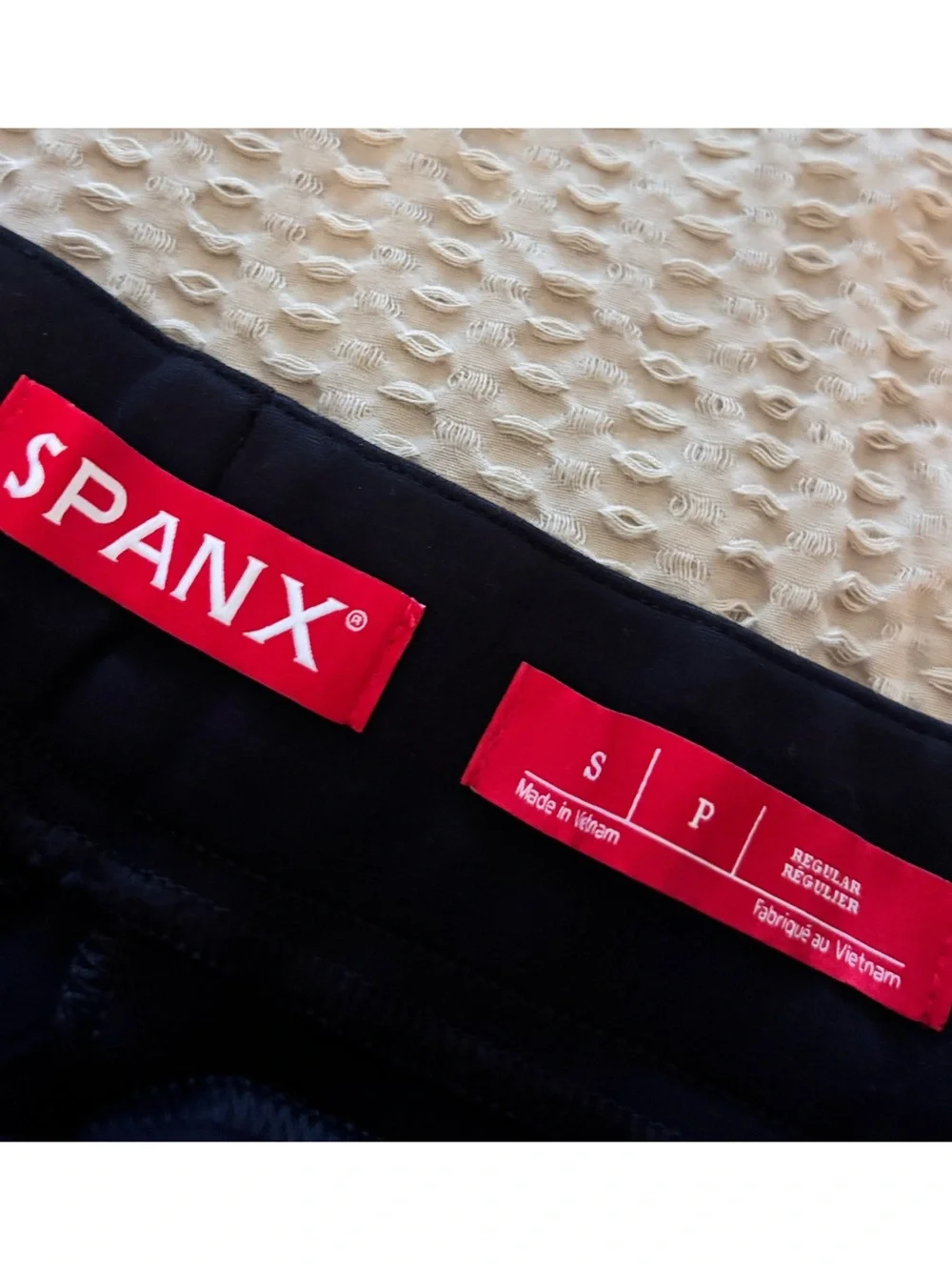 NEW Spanx Pleated Ribbon Strip Barrel Pants